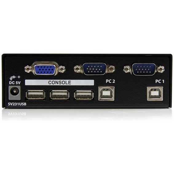 StarTech.com Commutateur KVM 2 Ports VGA USB - Switch KVM - 1920x1440