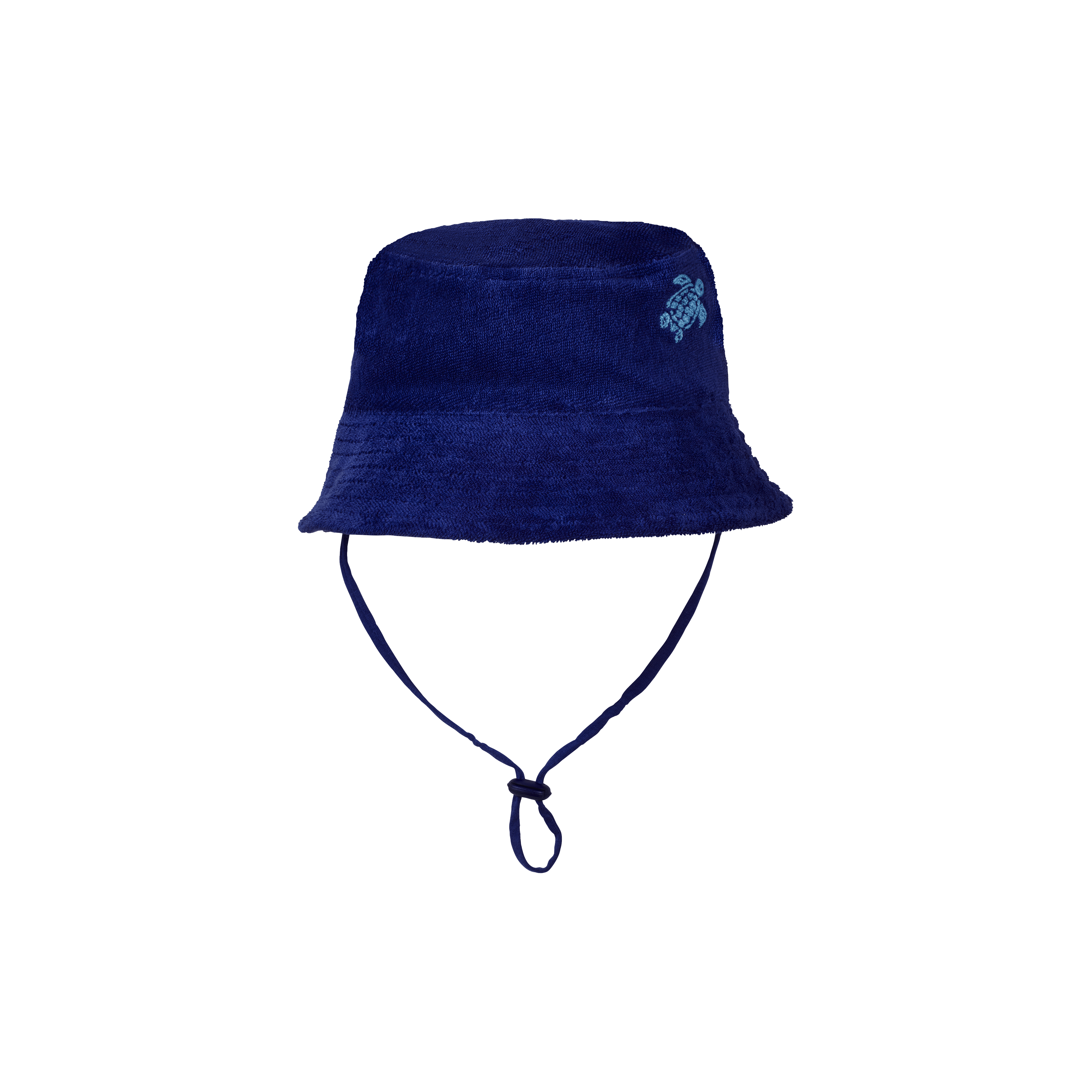 Chapeau en éponge bébé tortue brodée