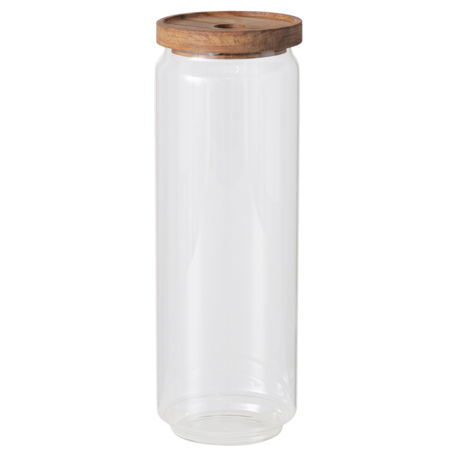 Vorratsglas - Akazie - Klarglas - 29 cm