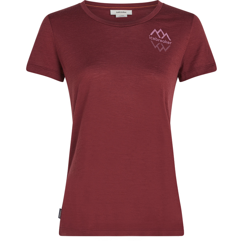 Icebreaker Damen Tech Lite III Scoop Logo Reflections T-Shirt