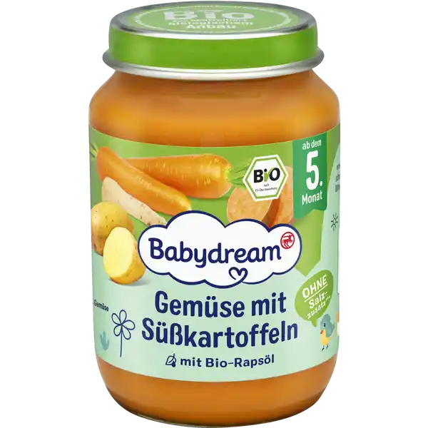 Bio Gemüse mit Süßkartoffeln