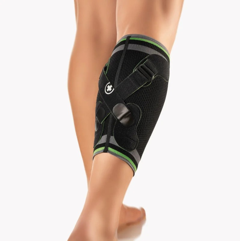 BORT MyoActive Sport Wadenstütze XL schwarz/grün 1 Stk