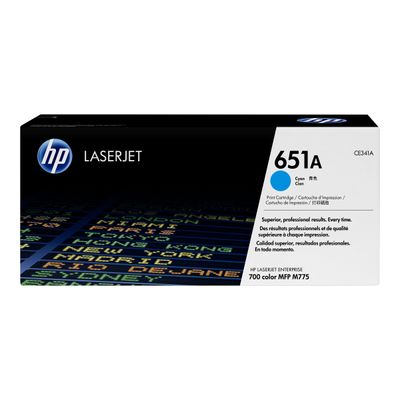 HP 651A - cyan - cartouche laser d'origine