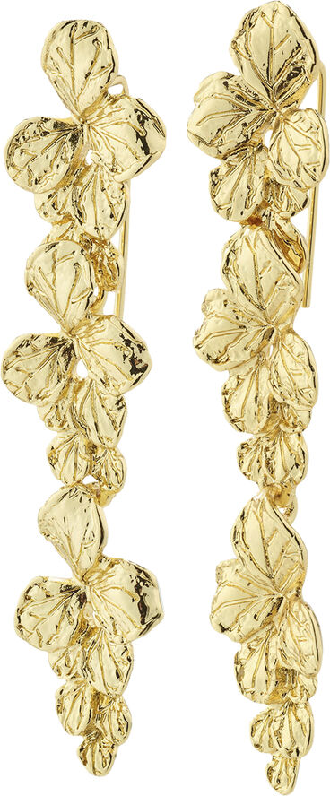 Pilgrim ECHO recycled earrings gold-plated Guld