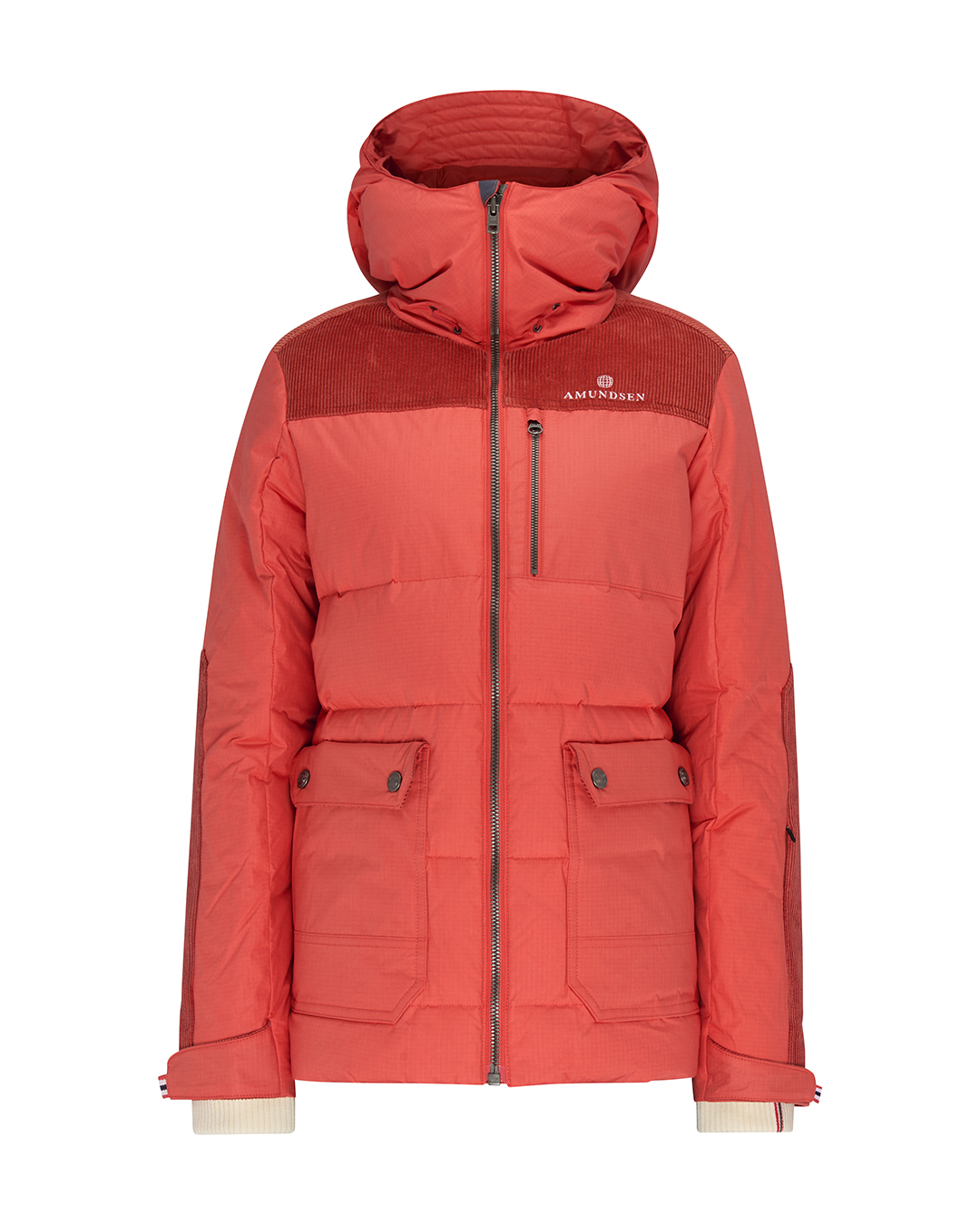 Amundsen Groomer Jacket Womens Weathered Red