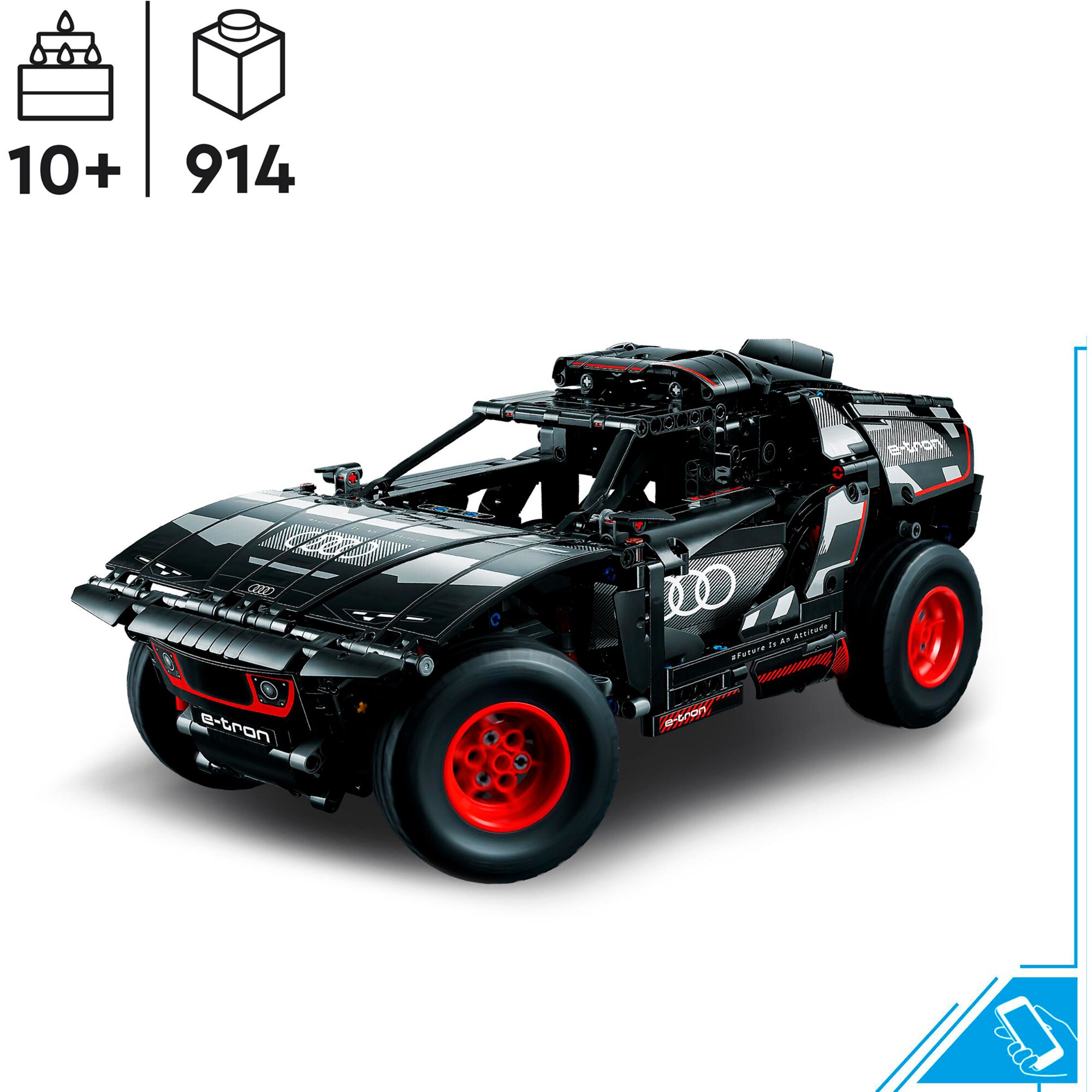 LEGO Konstruktionsspielzeug Technic Audi RS Q e-tron