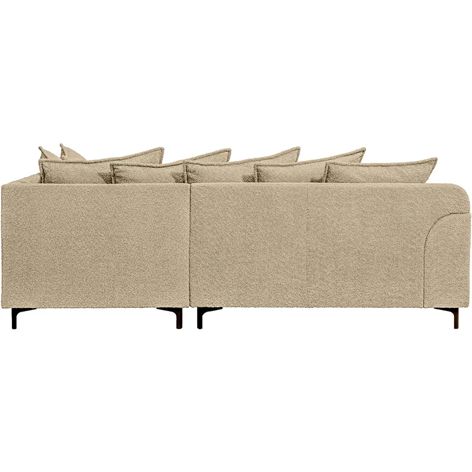 Hoekbank Elsa rechts - stof Anthology - taupe