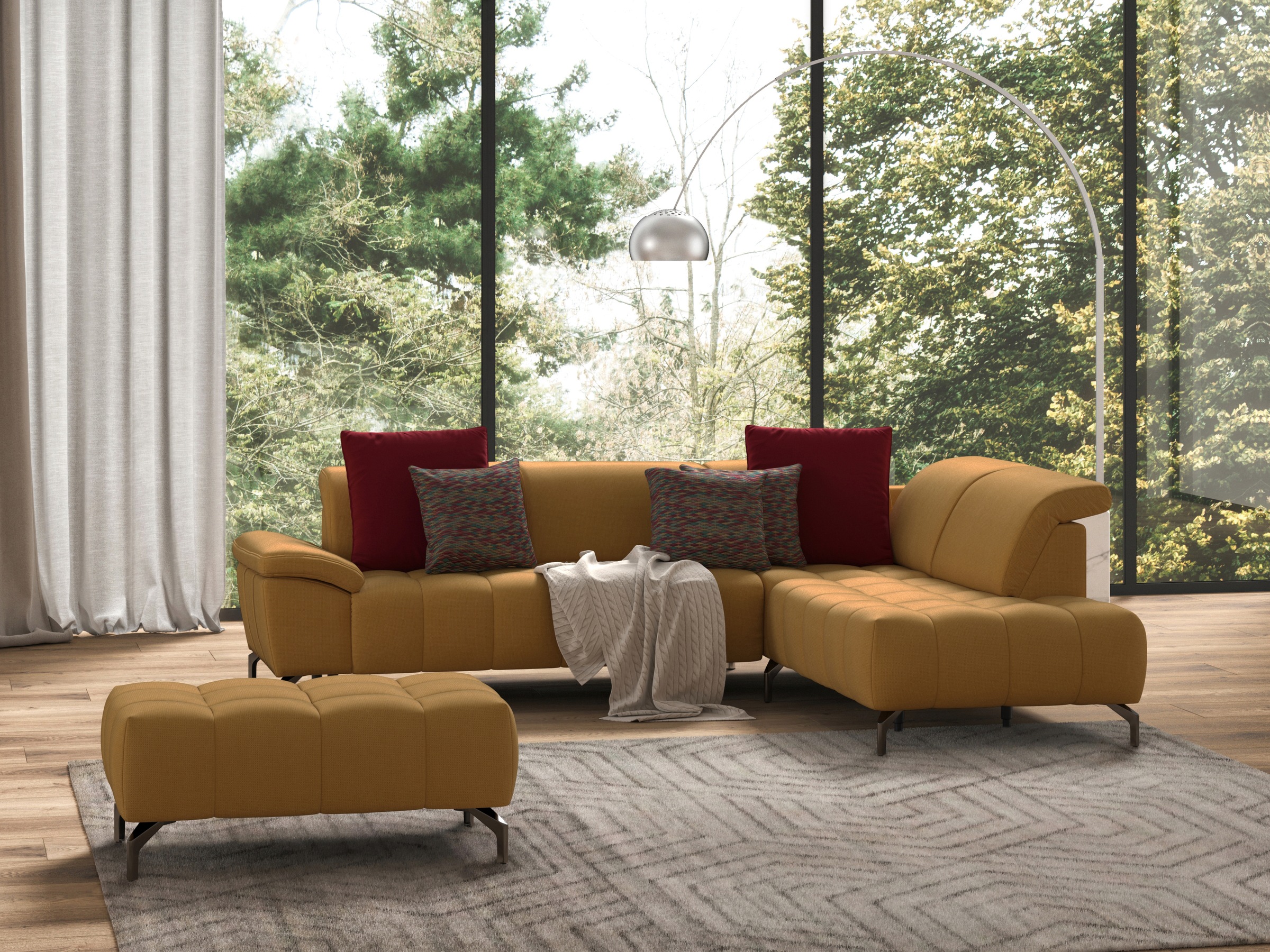 sit&more Hocker »Cool« mit schwarzen Füssen