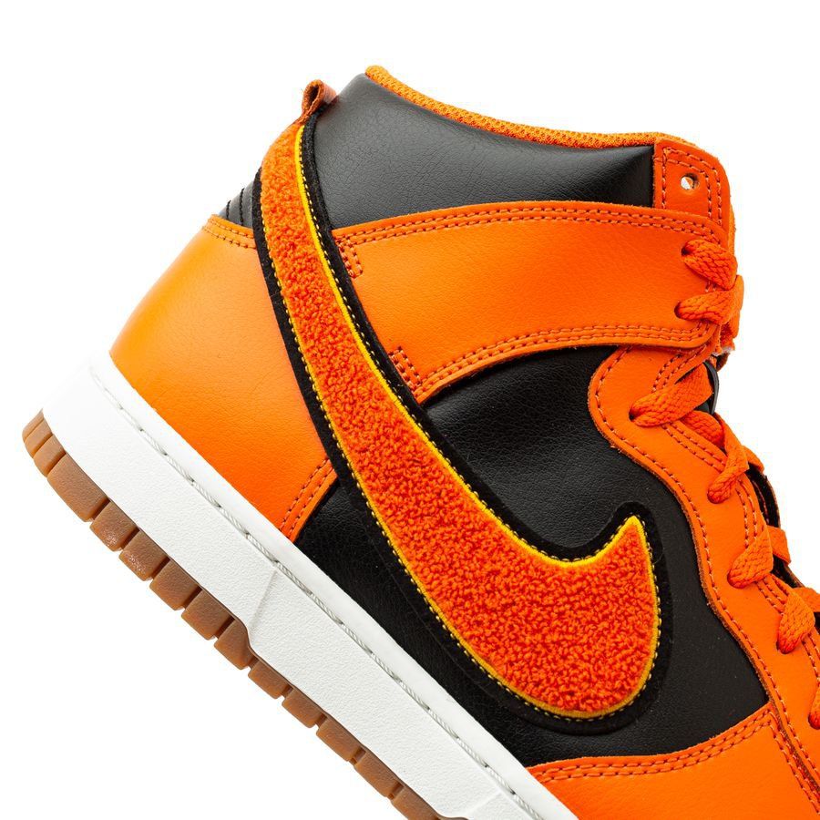 Nike Chaussures Dunk High Retro - Orange/Noir/Jaune Doré