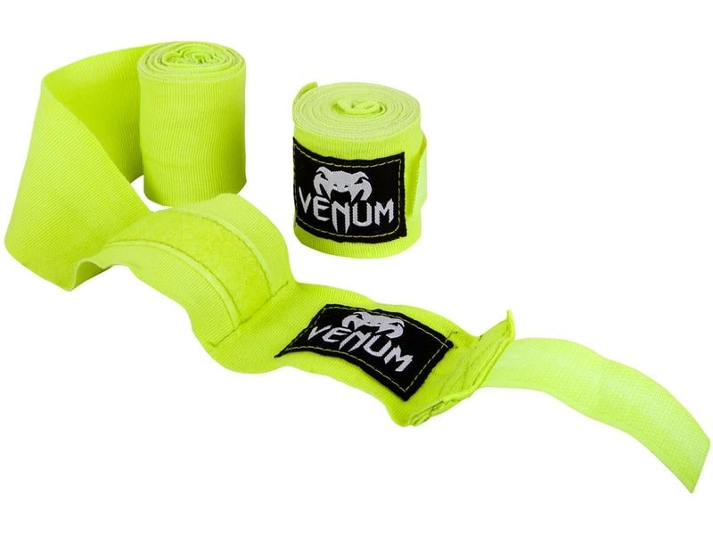 Venum Kontact Boxing Handwraps 2.5 m, Gelb Boxbandagen