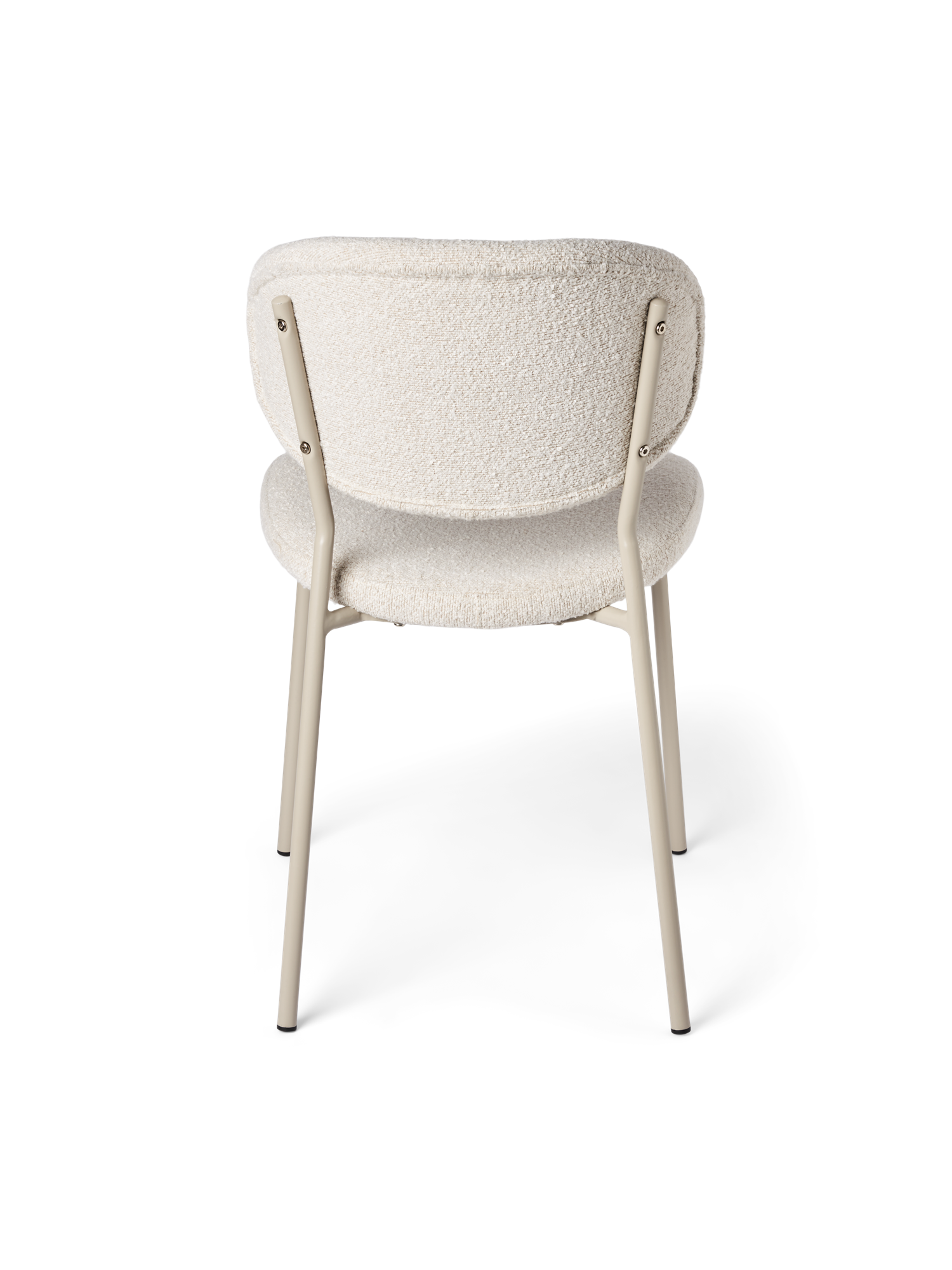 Stole i boucléstof 2-pak | 56 x 47,5 x 80,5 cm. 2 stk. | Off White