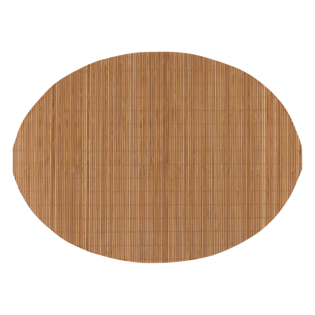 SET DE TABLE OVALE BAMBOU 48X35CM