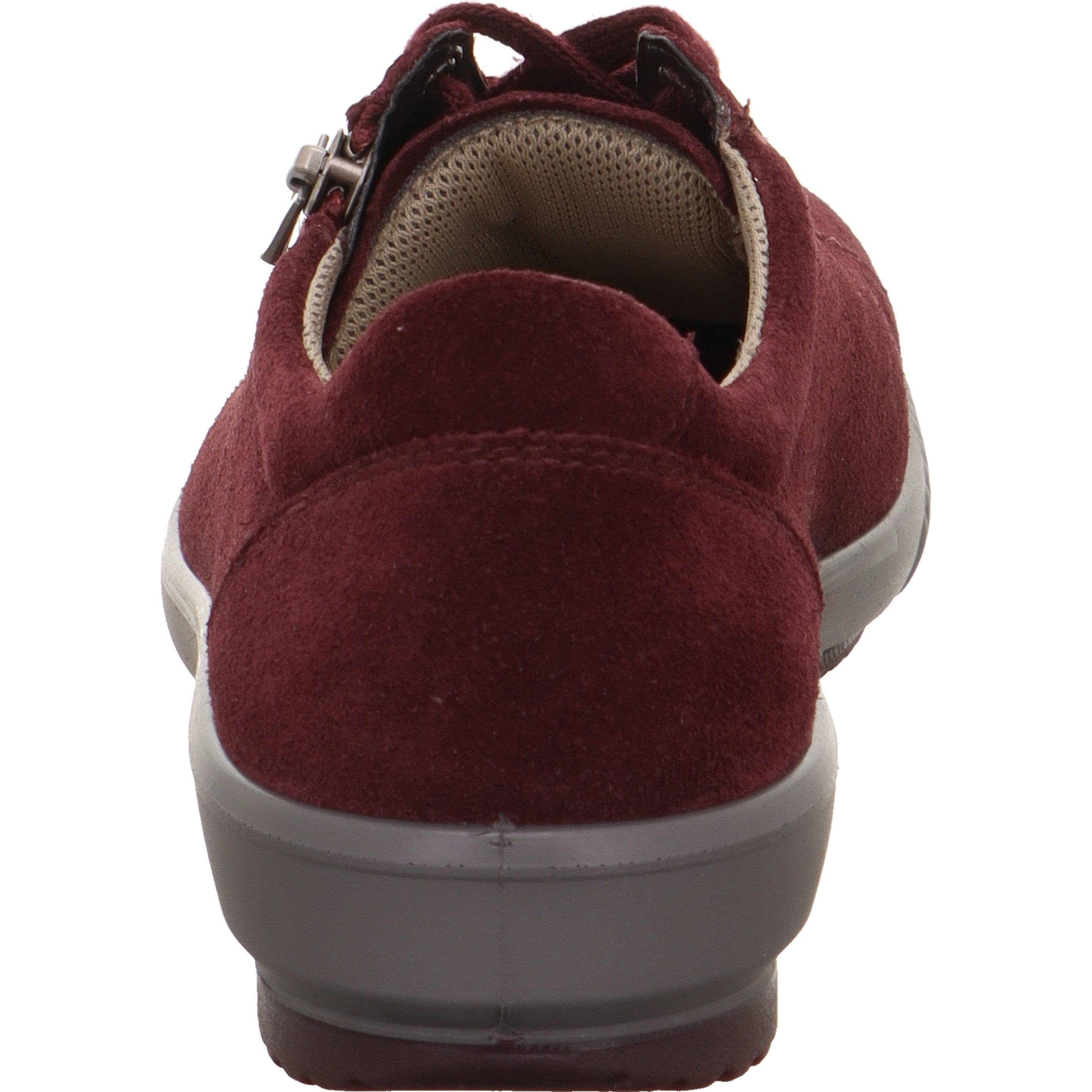 legero TANARO 5.0 Damen  Sneaker low mit Reißverschluss - Farbe: Rubin - Größe: 4.5
