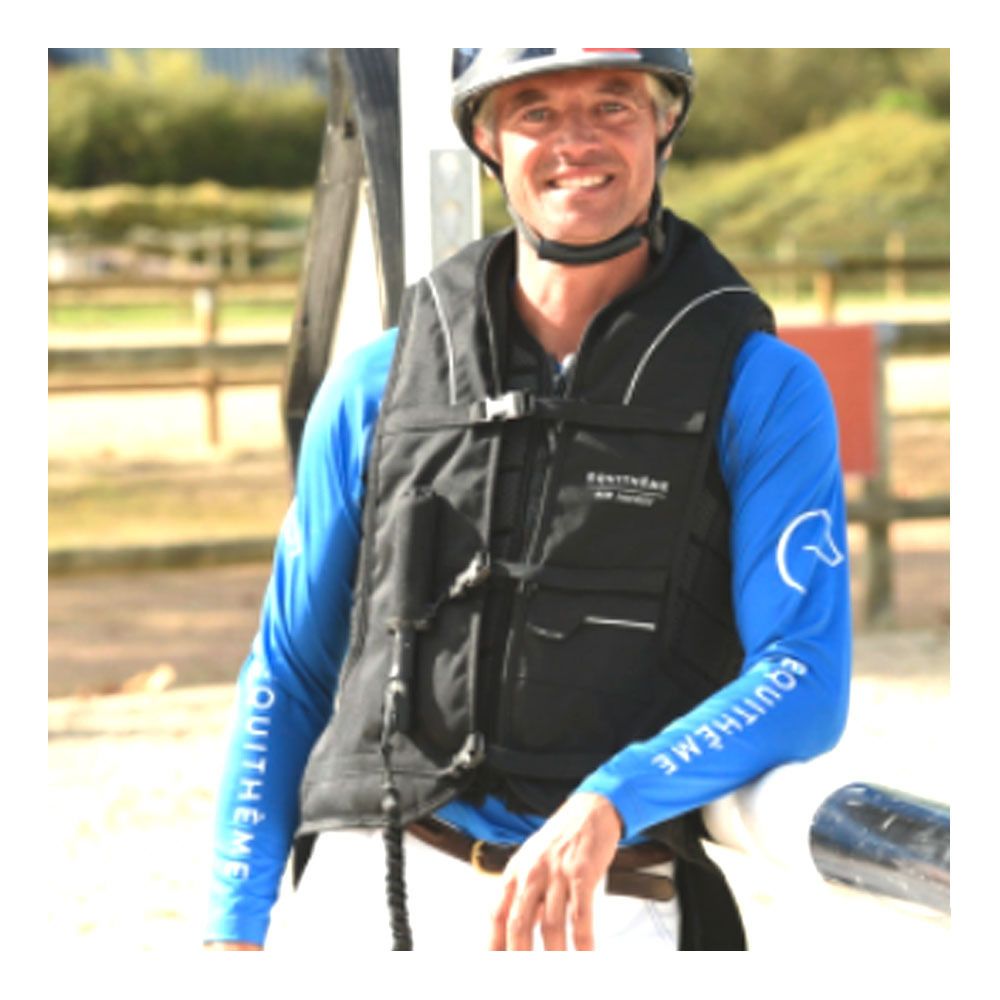 Equitheme AIR - Gilet airbag noir