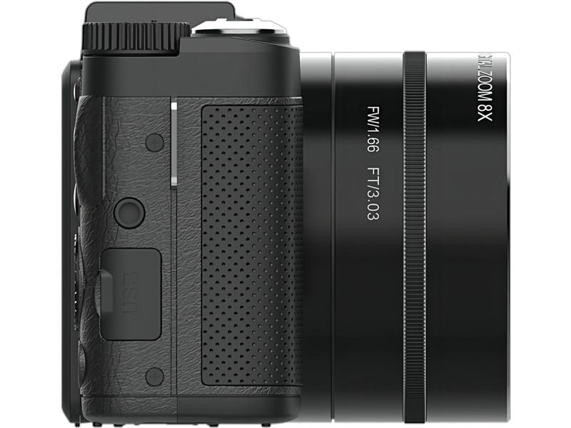 Agfa Fotokamera Realishot VLG4K-OPT Kompaktes Kamerapaket für Vlogging