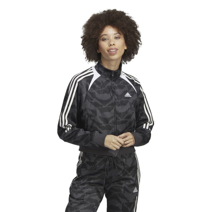 adidas tiro suit up lifestyle sweatshirt Carbon/black/white/wh