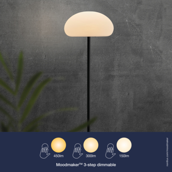 Nordlux vloerlamp Sponge wit 6.8 W op batterij