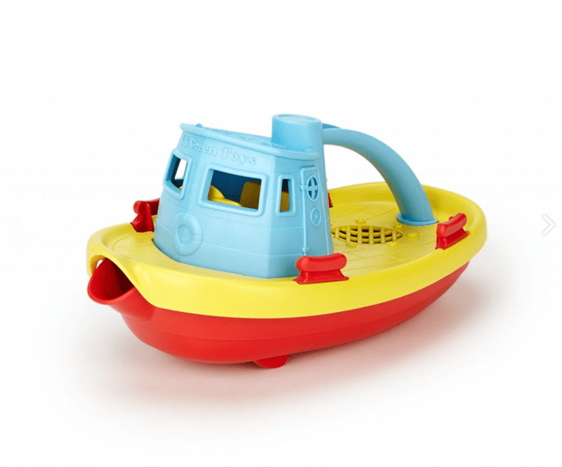 Green Toys Slepebåt, 24 cm., Ass. farge