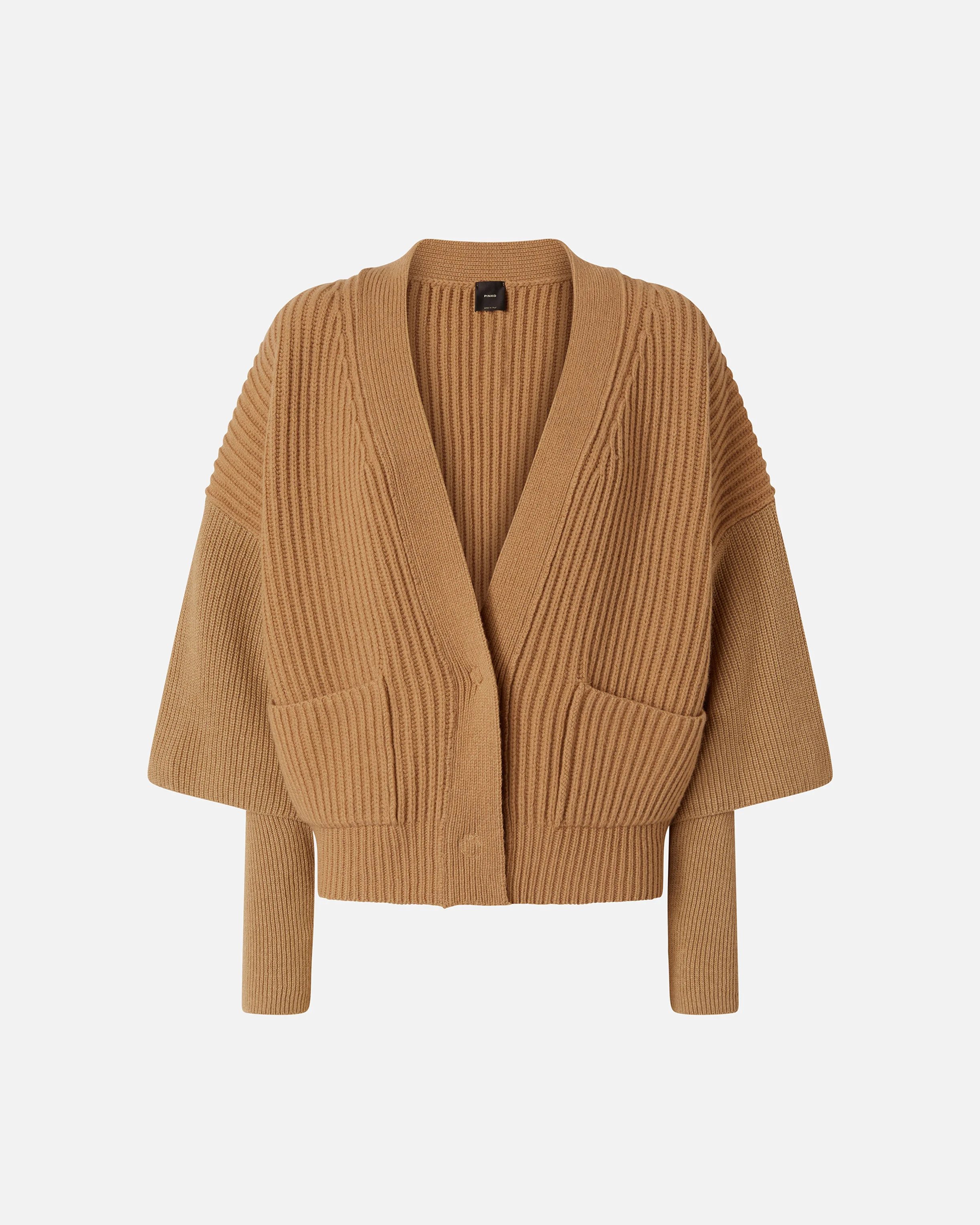 Cardigan côtelé | Beige