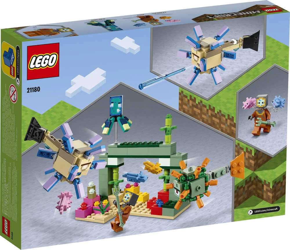 LEGO®MINECRAFT 21180 - LE COMBAT DES GARDIENS