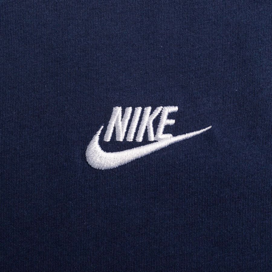 Nike T-Shirt NSW Club - Bleu Marine/Blanc