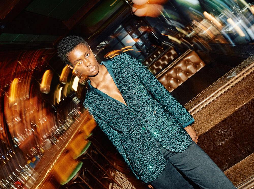 Mos Mosh  Carys Lala Blazer - Dark Pine