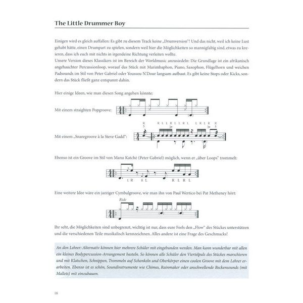 Edition Dux The Christmas Drum Book 1
