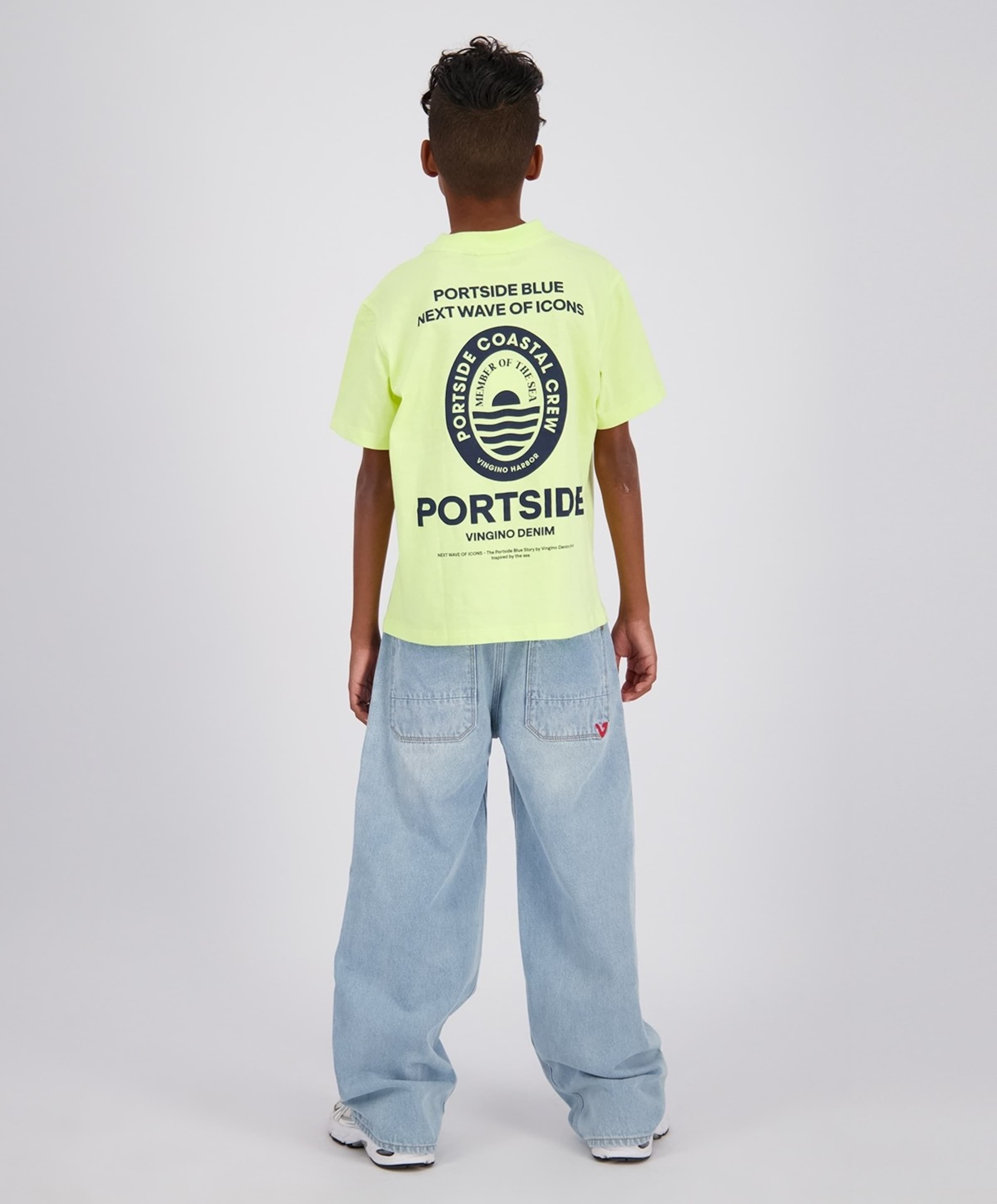 Vingino Luca jongens jeans blauw