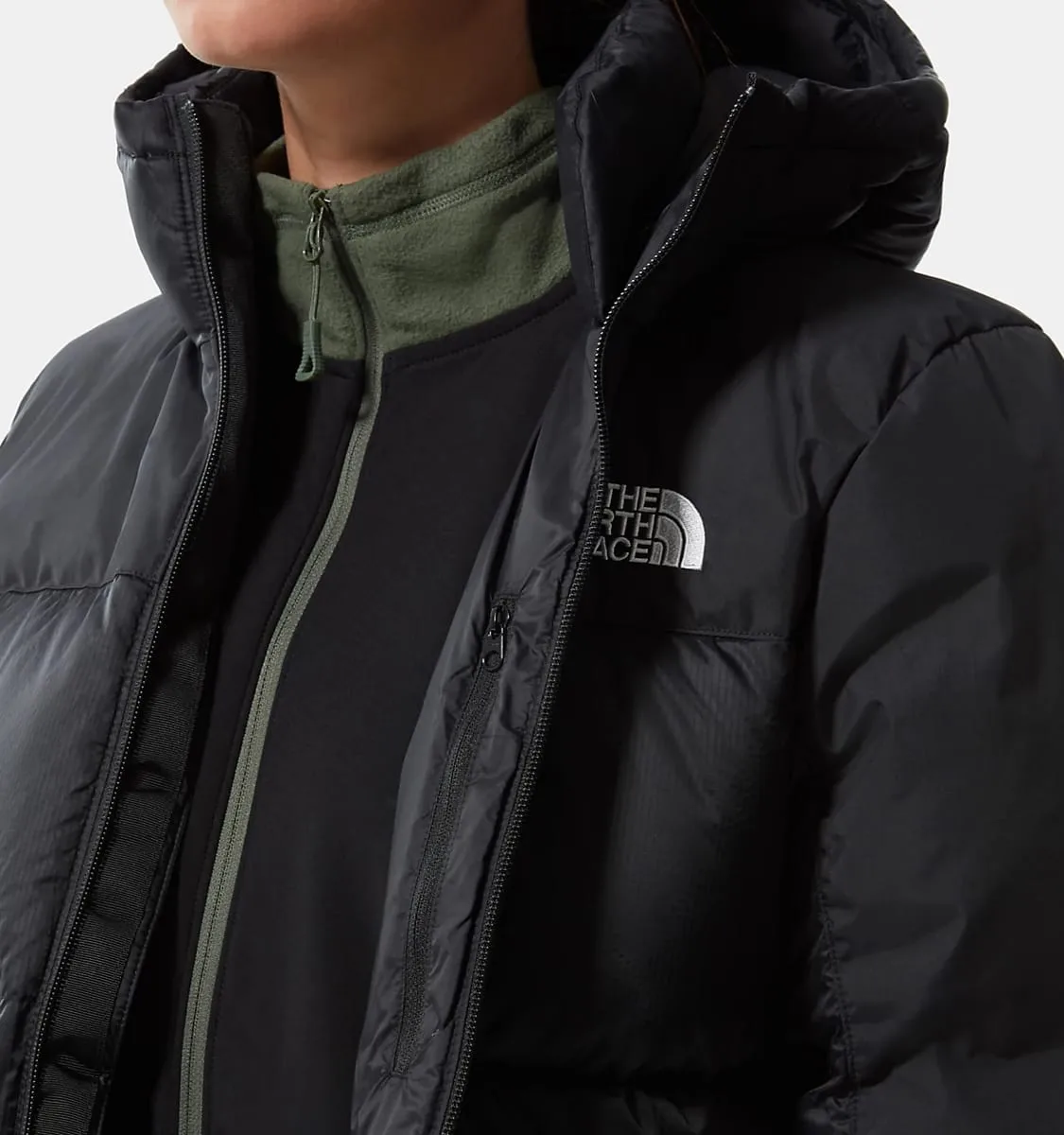 The North Face Women's Diablo Hooded Down Jacket Tnf Black/Tnf Black