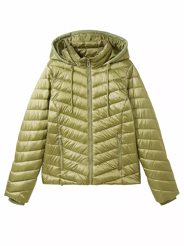 TOM TAILOR Leichtsteppjacke grün