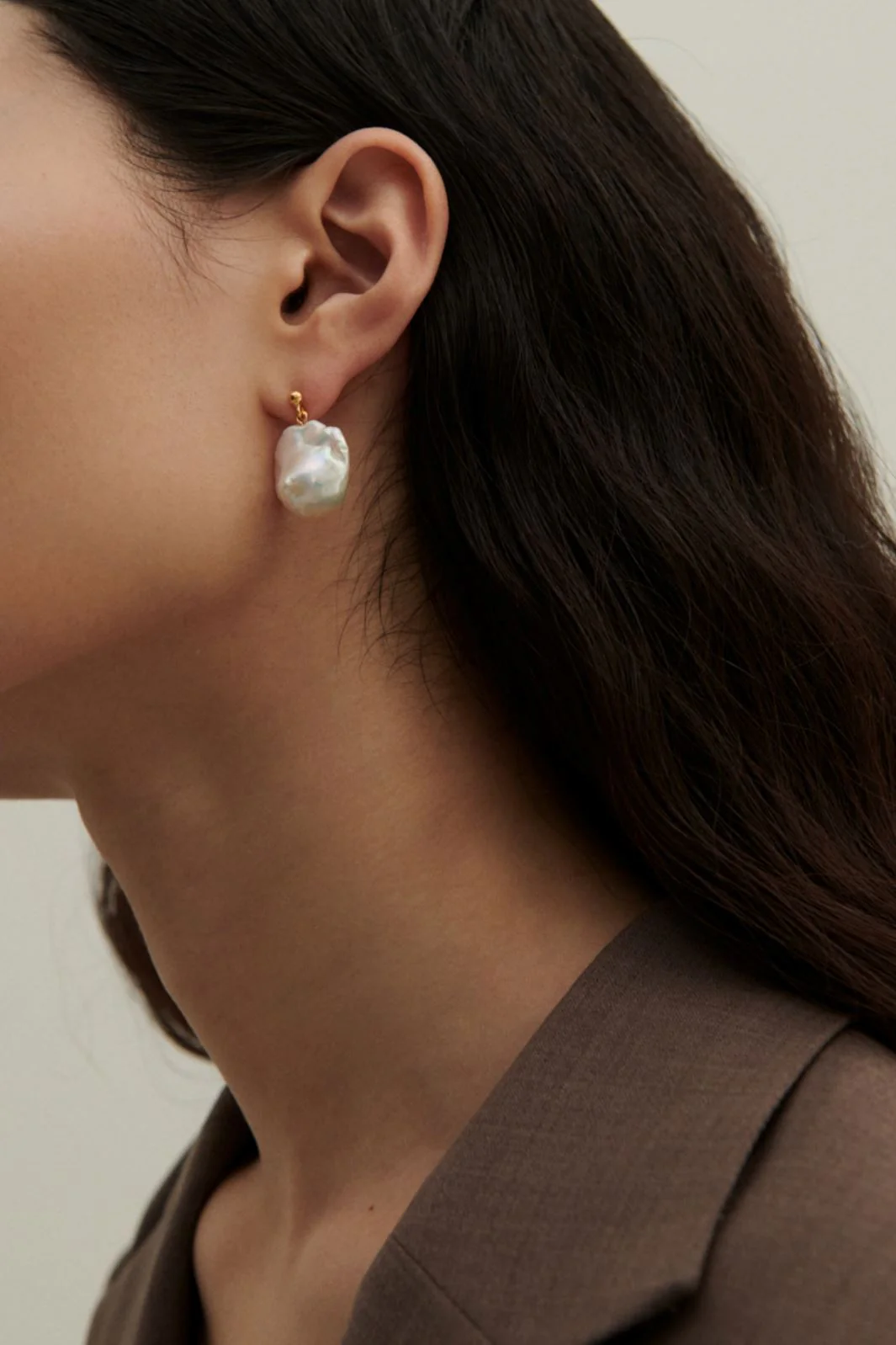Sorelle Jewellery Barok Earstick forgyldt