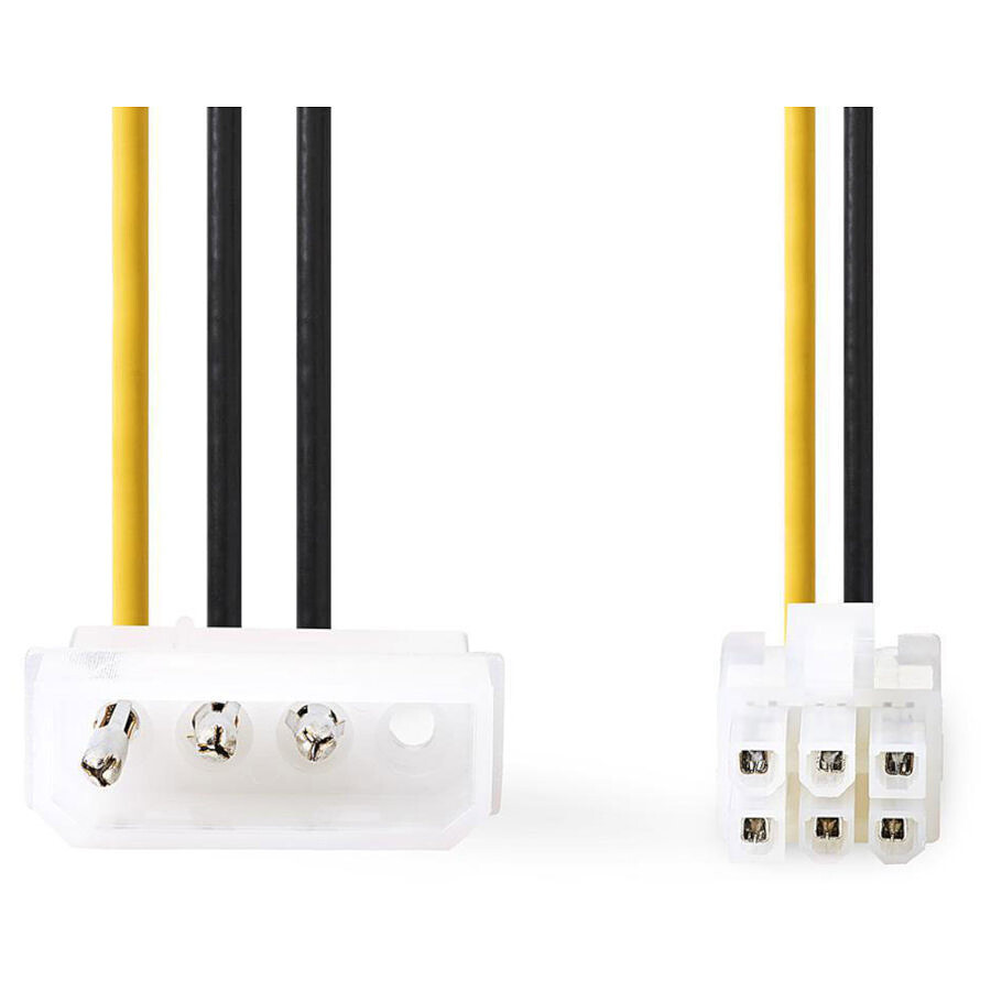 NEDIS Adaptateur d'alimentation Molex vers PCI-E 6 Broches