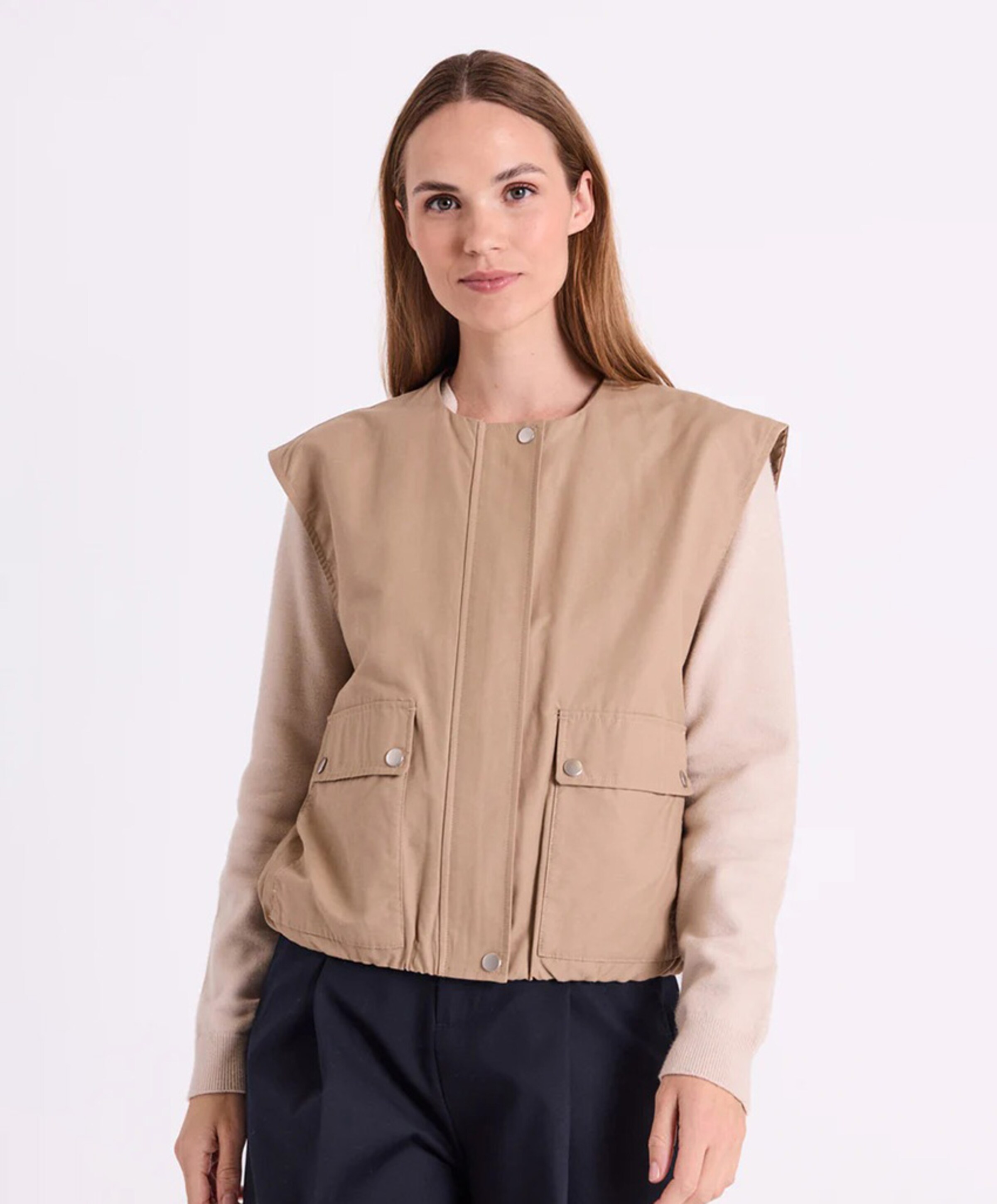 Freequent Dames gilet beige