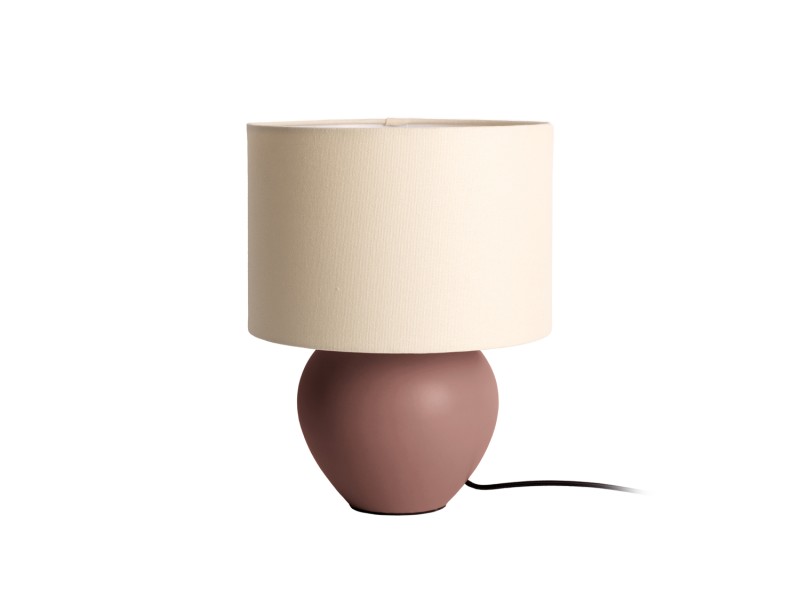 Table Lamp Alma Cone LM2168BR Caramel brown