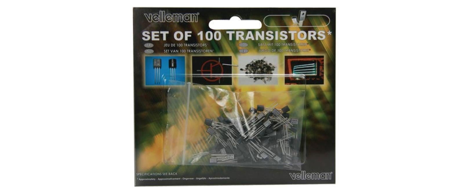 Transistoren Set K/TRANS1 100 StückTransistoren-Set