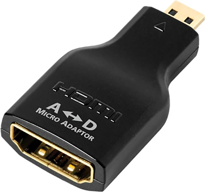 Audioquest HDMI femelle vers micro-HDMI mâle Adaptateurs vidéo