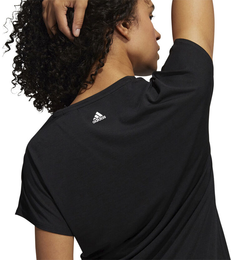adidas 3-Stripes trænings T-shirt Sort