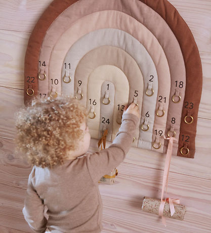 OYOY Weihnachtskalender - Rainbow - Schoko