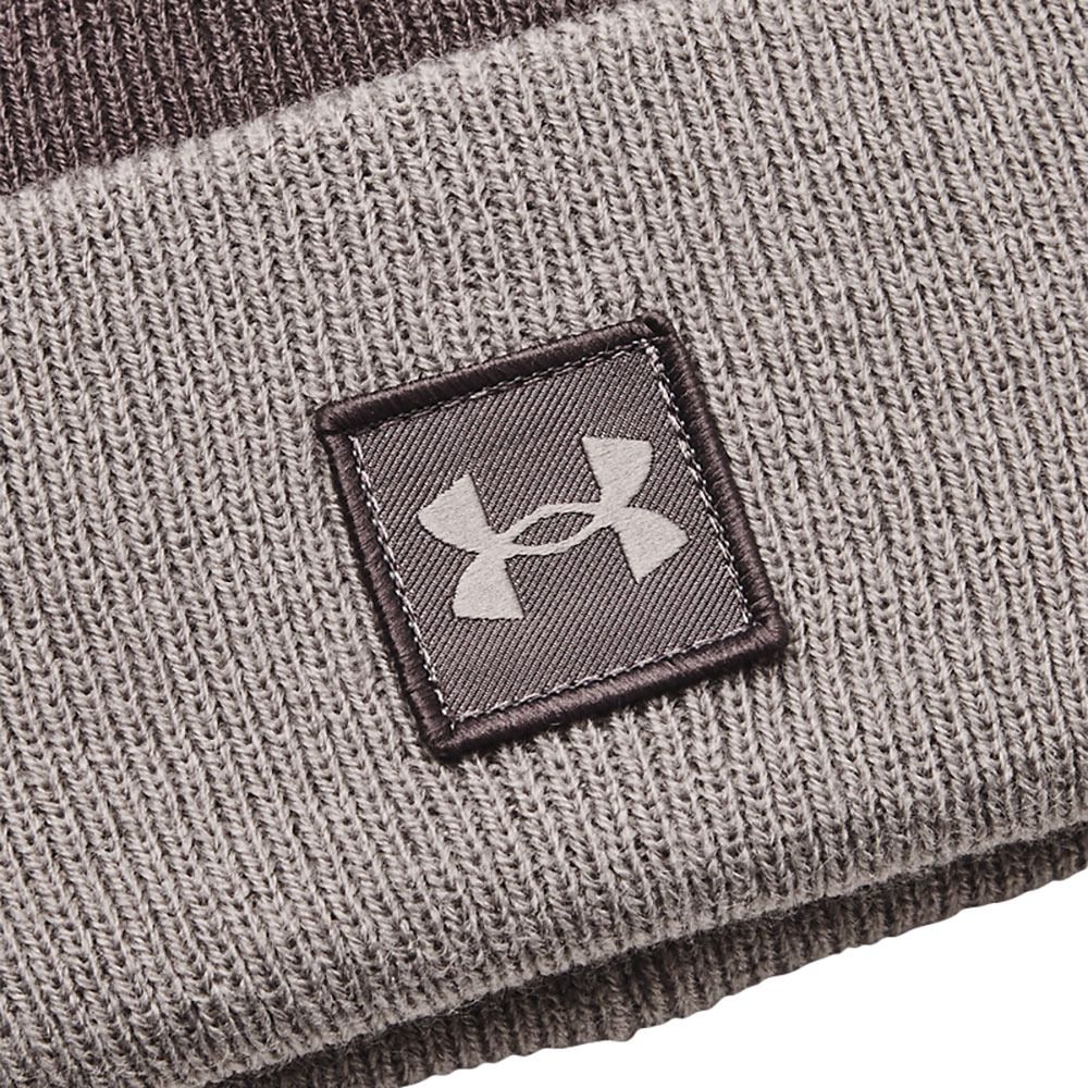Under Armour HALFTIME SHALLOW - Bonnet Homme gris