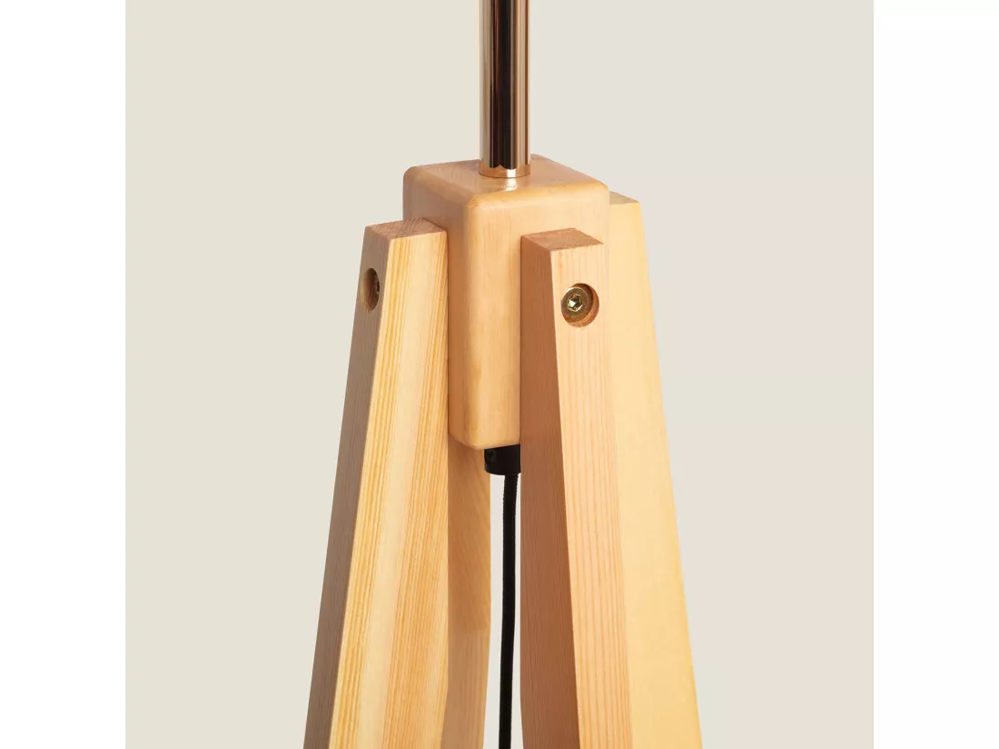 Lampadaire Bois Korsade Camel