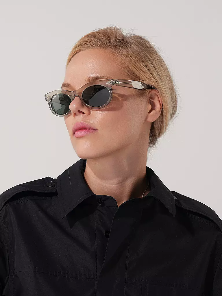RAY BAN Sonnenbrille 0RB2242/53 hellgrau