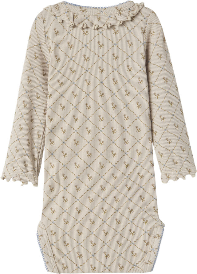 Lil' Atelier NBFGAGO KUG LS SLIM BODY LIL Gray morn