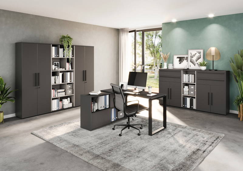 Novel Aktenregal 5OH schmal RENTON