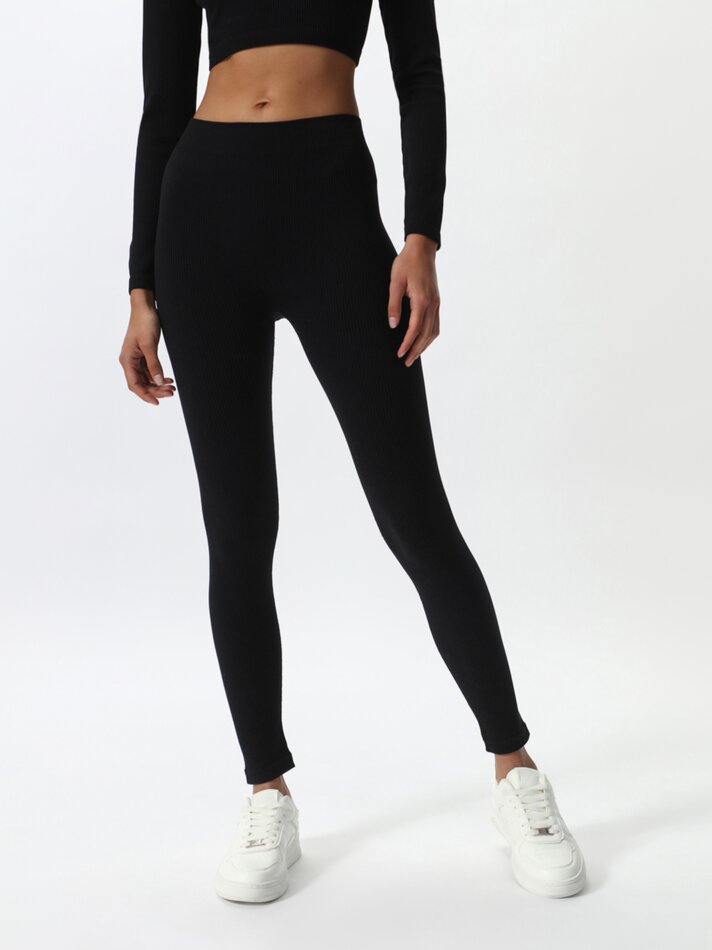 Leggings sem costura - Pretas