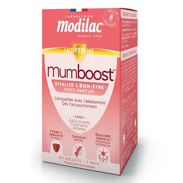 Laboratório Modilac, Suplementos Alimentares, MUMBOOST®* - 60 Cápsulas
