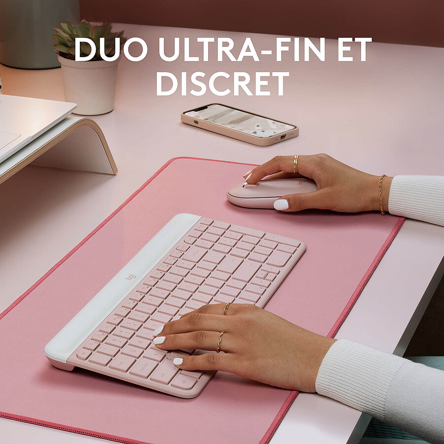 Logitech MK470 - Rose