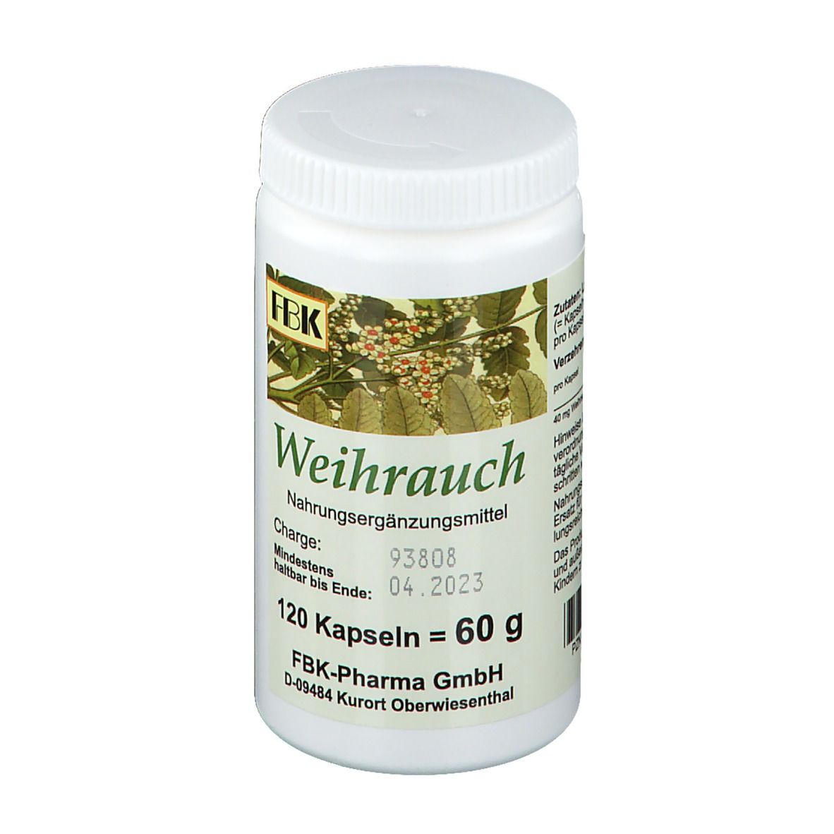 FBK Weihrauch Kapseln
