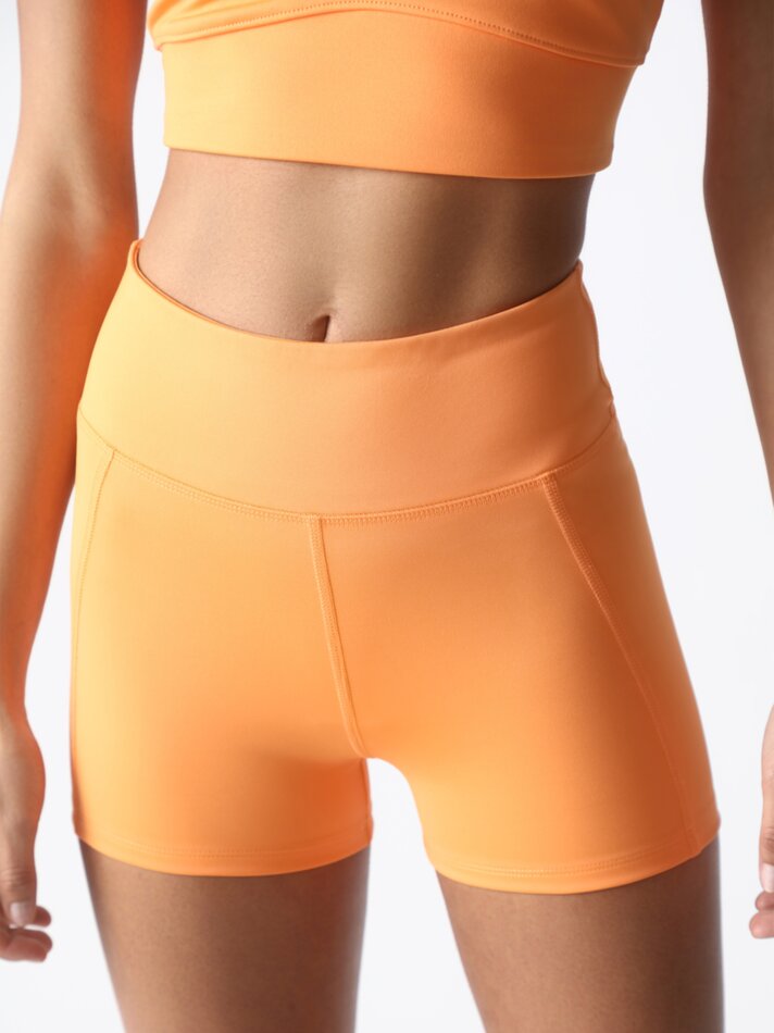 Shorts esportivos - Tamanho Médio Laranja