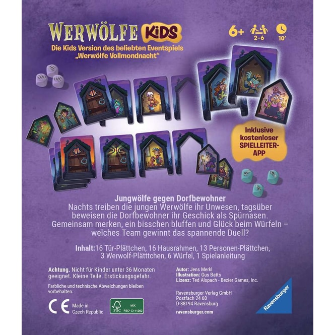 Werwölfe Kids - Nacht der Jungwölfe