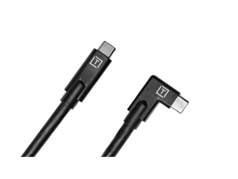 Tether Tools Kabel TetherPro USB-C to USB-C, 4.6 m Schwarz Optimierte Verbindung von Ihrem USB-C-Computer zur USB-C-Kamera